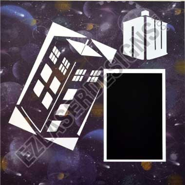Doctor ? 2 Piece Overlay / EZ Laser Designs image 0