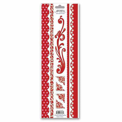 Border Sticker/Seasonal Scallop - Carolees Creations/Adornit image 0