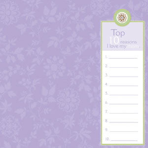 Mom Top 10 Paper - Carolees Creations/Adornit image 0