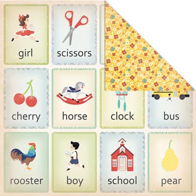 Flash Cards Double-Sided Paper  - Creative Imaginations image 0