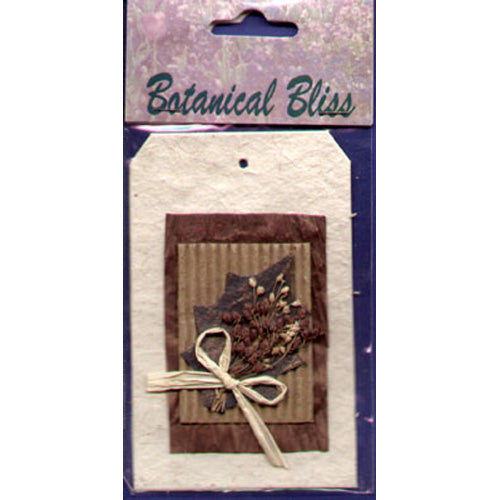 Botanical Bliss Beige Bouquet Tag by Dolphin Enterprises image 0