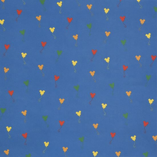 Mickey Themepark Balloon Paper, SandyLion image 0