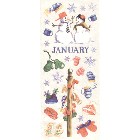 January Vellum Sticker - Printworks image 0