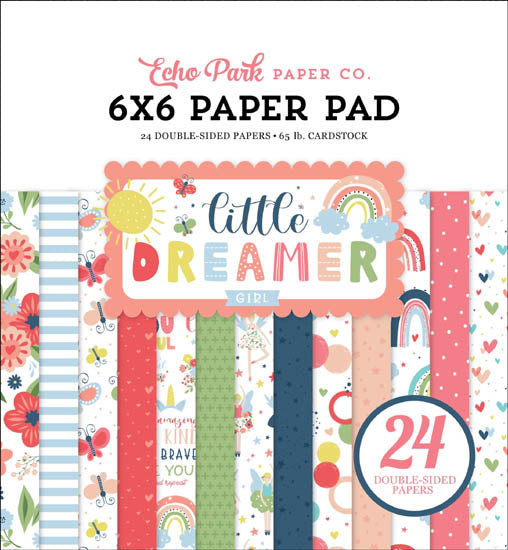 Little Dreamer Girl 6x6 Paper Pad - Echo Park image 0