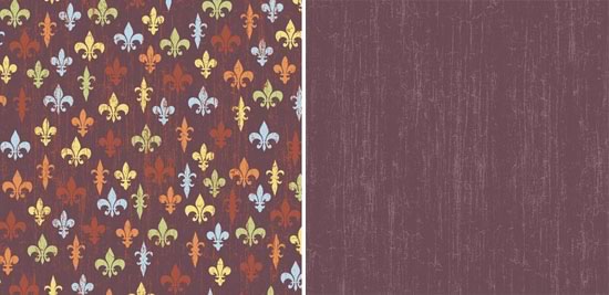 Fluers Double-Sided Paper/ Whoop Dee Doo Collection - G.C.D. Studios image 0