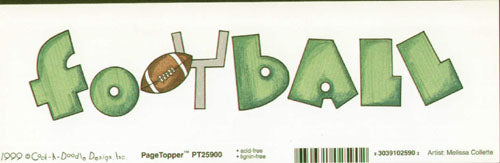 Football Topper / Cock A Doodle image 0