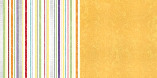 Ledger Stripe Double-Sided Paper/Lost In Paradise Collection - G.C.D Studios image 0