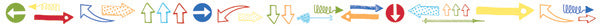 Arrows Ribbon - Carolees Creations/Adornit image 0