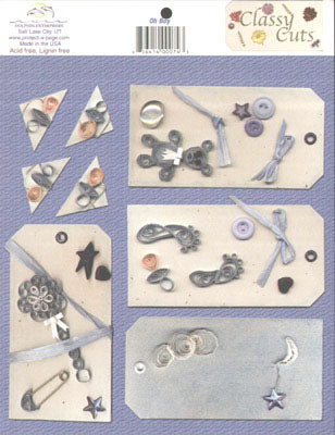 Classy Cuts Oh Boy Tags by Dolphin Enterprises image 0