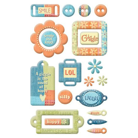 Kelly Panacci Giggle Gem Sticker - Sandylion image 0