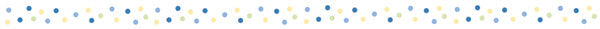 Baby Boy Polka Ribbon - Carolees Creations/Adornit image 0