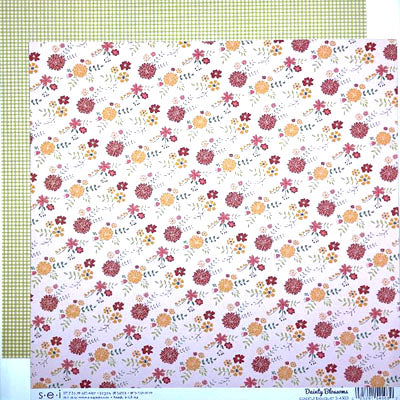 Colorful Boquet Paper/Dainty Blossoms - SEI image 0