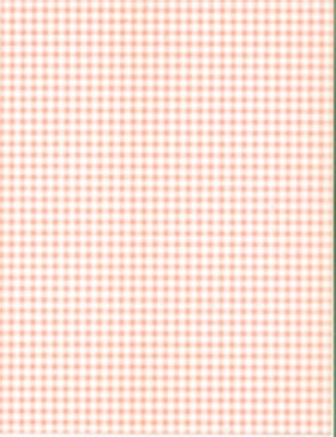 Small Pink Gingham 8 1/2 x 11 Paper image 0
