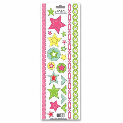 Border Sticker/Star Cluster Delight - Carolees Creations/Adornit image 0