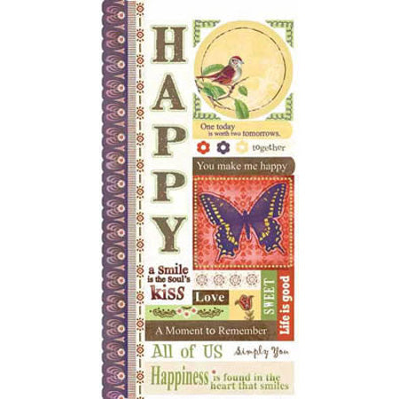 Lapreal Life Cardstock Sticker - Carolees Creation/Adornit image 0