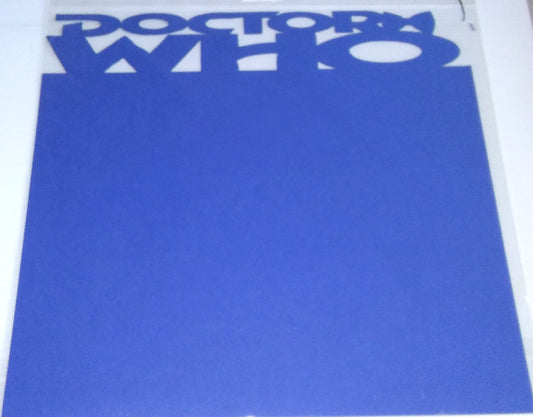 Dr Who 12 x 12 Laser-Cut - Doo Dilly Designs image 0