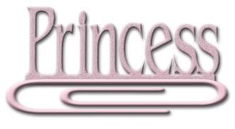 Princess Jumbo Paper Clip - Carolees Creation image 0