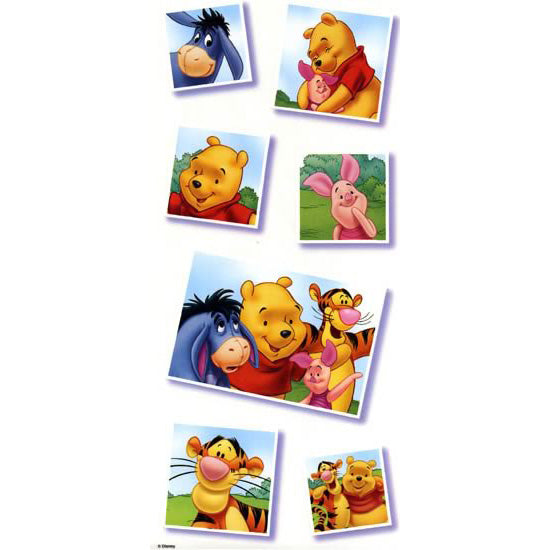 Pooh Snapshots Sticker, SandyLion image 0
