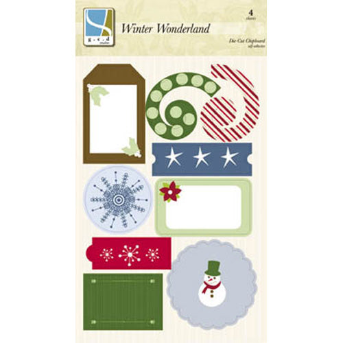 Winter Wonderland Self-Adhesive Chipboard - G.C.D. Studios image 0