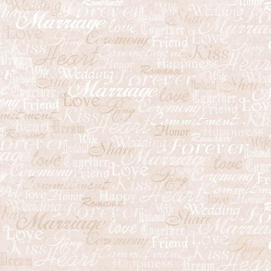 Marriage Words Paper- Hot Off the Press image 0