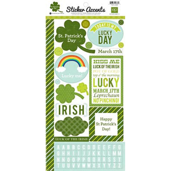 St Patrick's Day Sticker Accents - Echo Park image 0