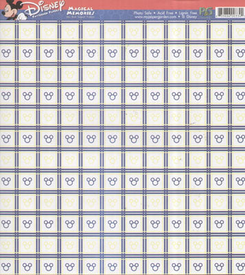 Blue & Yellow Blocked Heads Paper - Paper Garden image 0