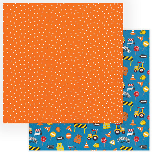 Construction Zone Paper/Little Builder - PhotoPlay image 0