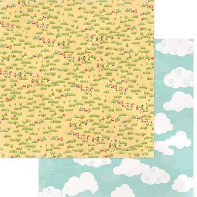Field of Flowers Paper/Happy Glamper Collection - PhotoPlay image 0