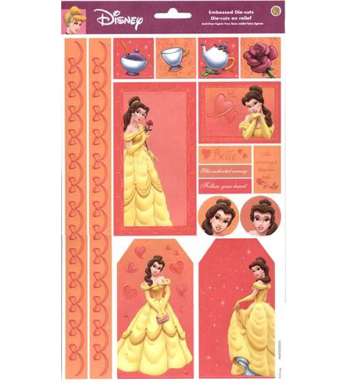 Embossed Belle Die Cuts, Sandylion image 0