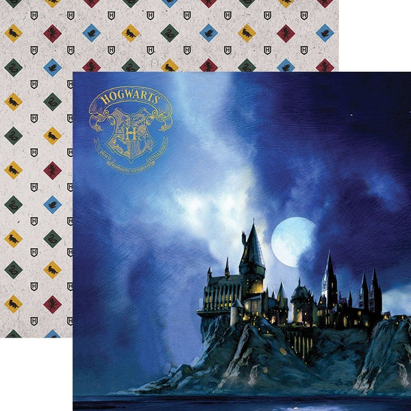 Harry Potter Hogwarts at Night Paper with Foil Accents - Paper House image 0