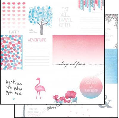 Felicity Bits &amp; Pieces Double-Sided Paper - Glitz image 0