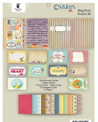 Childish Brad Book Product Kit - Fancy Pants image 0