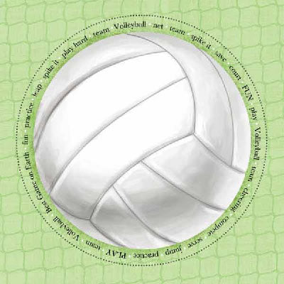 Jumbo Volleyball Paper - Carolees Creations/Adornit image 0
