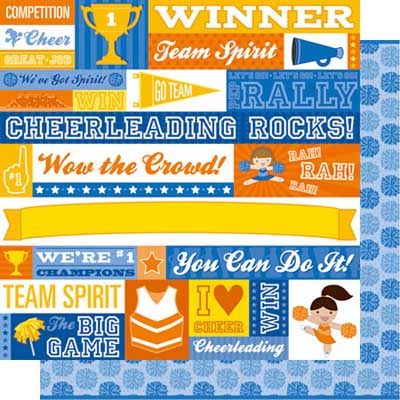 We've Got Spirit Double-Sided Glitter Paper - Best Creation Inc image 0