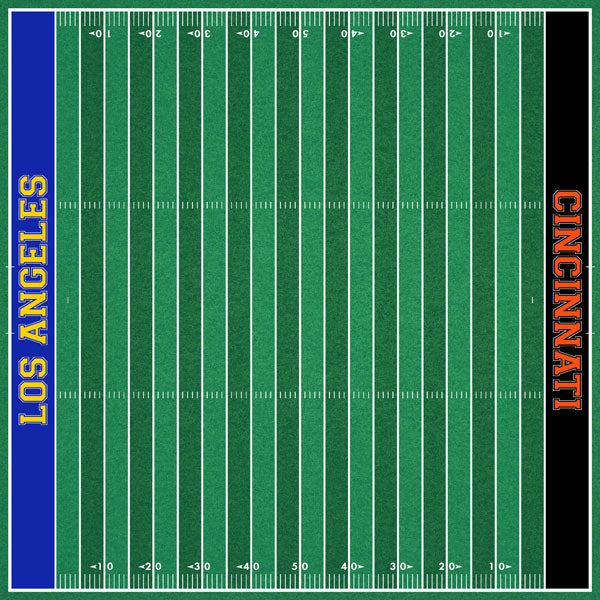 Super Bowl The Big Game Field Paper - Scrapbook Customs image 1
