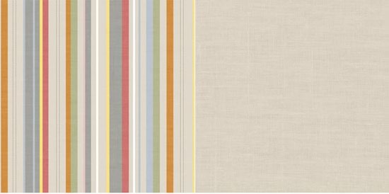 Carefree Stripe Double-Sided Paper/No Worries Collection - G.C.D Studios image 0