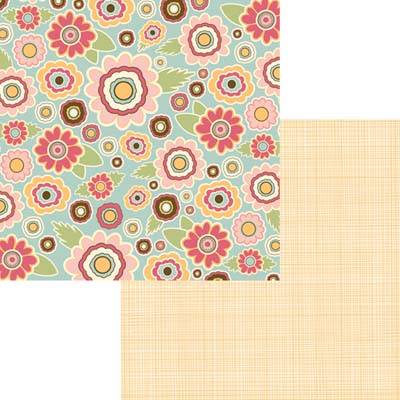 Spring Floral Double-Sided Paper - Fancy Pants image 0