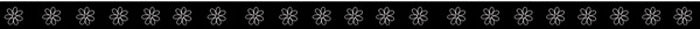 Daisy Black Ribbon - Carolees Creations/Adornit image 0
