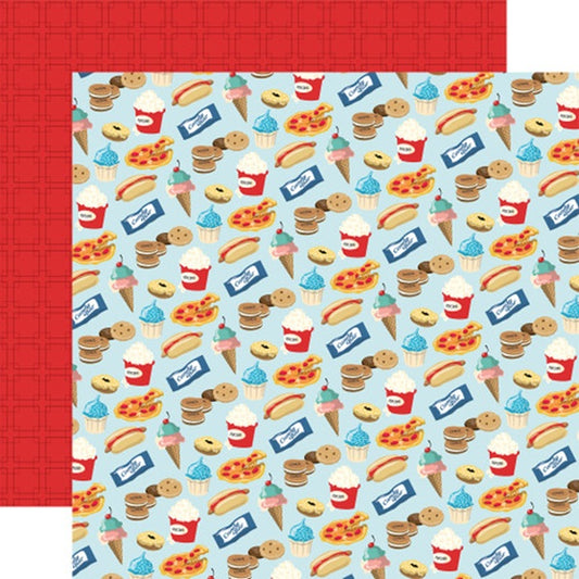 Snack Time Family Night Paper - Carta Bella image 0