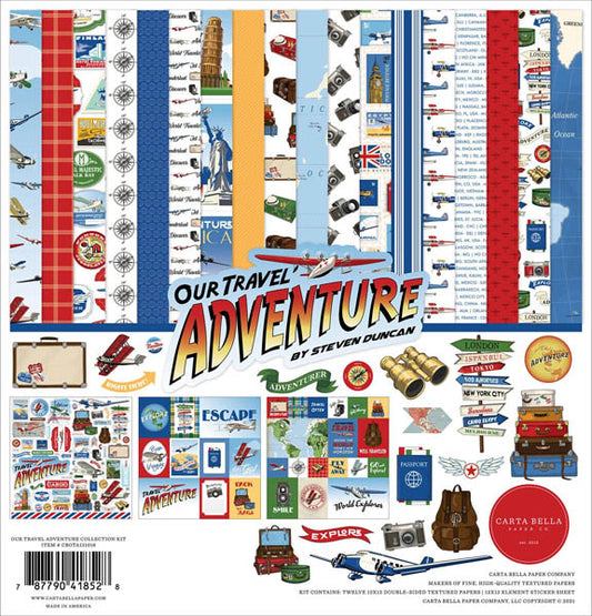 Our Travel Adventure Collection - Carta Bella image 0