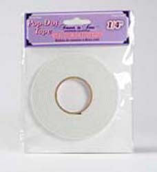 Forever in Time 3-D 1/4 Inch Foam Pop Dot Tape image 0