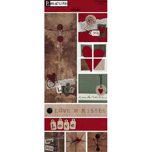 Love Sampler/Real Life Sticker - Pebbles Inc. image 0