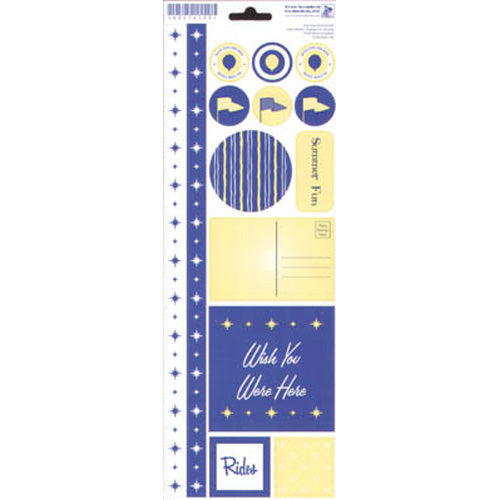 Summer Fun Cardstock Sticker - Boxer Scrapbook Prod. image 0