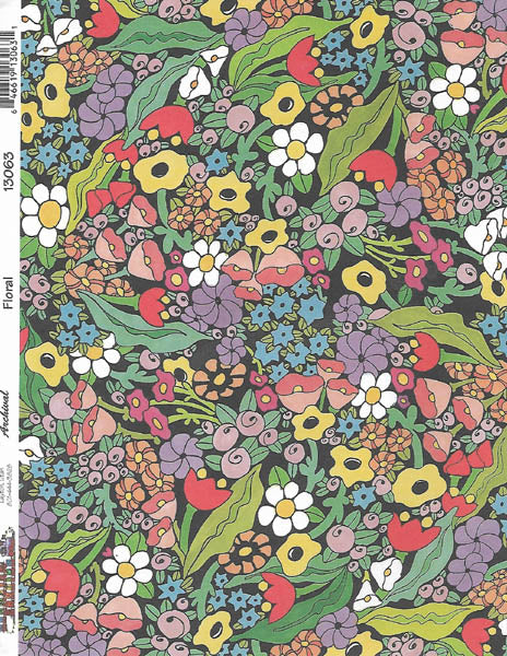 Floral 8 1/2 x 11 Paper - Stamping Station image 0