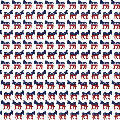 Democrat Donkey Paper - Scrapbook Customs image 0