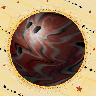 Jumbo Bowling Ball Paper - Carolees Creations/Adornit image 0