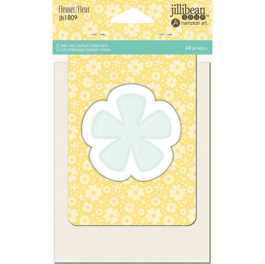 Flower Shaker Card Set 24pc - Jillibean Soup image 0