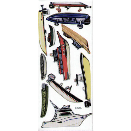 Sporting Boats - NotSoCute Stickers image 0