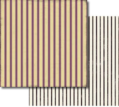 Ticking Double-Sided Paper - Carolees Creaton image 0
