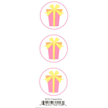Duplicates Presents (Pink) Sticker - Pebbles Inc. image 0